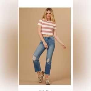 Altar’d State Ali Straight Leg Jeans Size 31